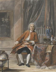 Porträt von Joan Jacob Mauricius, Generalgouverneur von Suriname