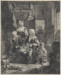 Pfannkuchenbäckerin