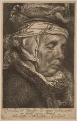 Kopf einer alten Frau (Visschers Mutter)