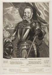 Lodewijk Boisot, Admiral von Zeeland, Platte 4 aus Quatuor Personae