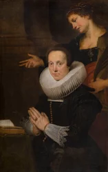 Barbara Kegeleers und die heilige Barbara