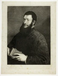 Porträt des Dichters Pietro Aretino, aus Cabinet Reynst