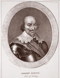 Robert Bertie, Earl of Lindsey, zugeschrieben H. Garnier, graviert von de Langlume