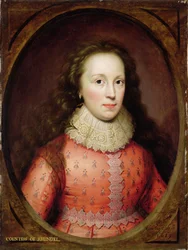 Porträt einer Frau, traditionell als Gräfin von Arundel identifiziert, 1619