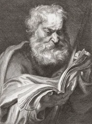 Thomas der Apostel, zweifelnder Thomas (Porträt)