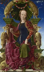 Eine Muse Calliope, 1455-1460