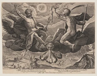 Boreas, aus Die Winde