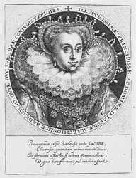 Prinzessin Jakobea von Baden 1558-1597, ca. 1600