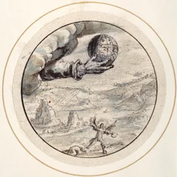 Hand mit Himmelskugel, frühes 17. Jahrhundert