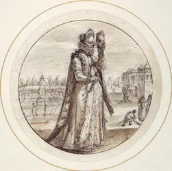 Helena mit Maske, frühes 17. Jahrhundert