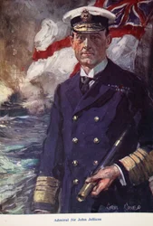Admiral Sir John Jellicoe, Illustration aus 