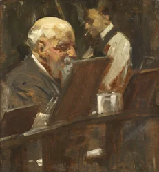 John Anster Fitzgerald, der Feenmaler, im Sketch Club