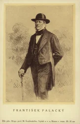 František Palacký (1798-1876), tschechischer Historiker und Politiker