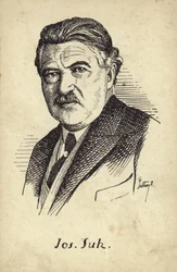 Porträt von Josef Suk