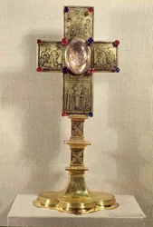 Reliquienkreuz von Papst Urban V. (1310-70) 1368-78