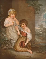 Hütten-Kinder Hobbinol und Gandaretta, ca. 1883, 1903