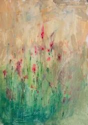 Lebendiges Blumenabstrakt