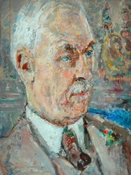 Professor Frederick Brown, um 1920