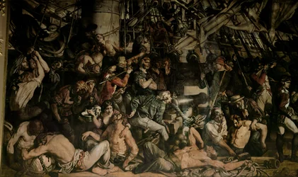 Der Tod von Nelson (Detail)