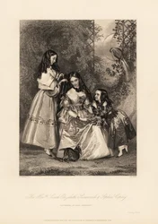 Sarah Elizabeth, Susannah und Sophia Copley, Töchter von John Copley