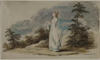 Susanne Die Tochter des Künstlers im Alter von einundzwanzig Jahren, 1782