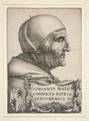 Porträt von Adrian VI. (Hadrian VI., Papst 1522-1523)