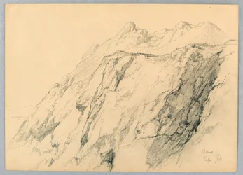 Eine Klippe in Stowe