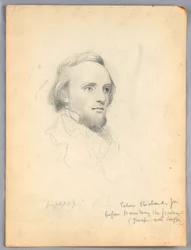 Zeichnung, Skizze von Peter Richards