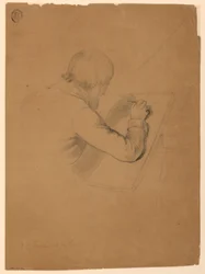 Studie für "Kommunion der Kranken", 1844–45