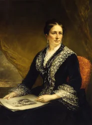 Porträt von Mary McCrea Stuart Mrs. Robert Leighton Stuart, ca. 1840-1885