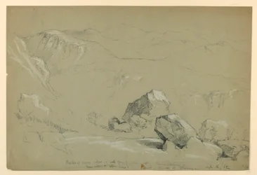 Skizze vom Mount Chocorua