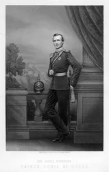 Prinz Louis von Hessen, 19. Jahrhundert