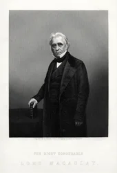 Thomas Babington Macaulay, britischer Dichter, Historiker und Whig-Politiker, um 1880