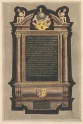 Denkmal für Edmond Pigeon und Nickolas Pigeon aus der Kirche von Hampton