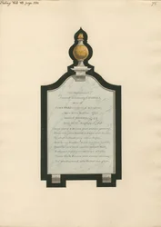 Denkmal für Rebecca, Ehefrau von John Ward aus der Kirche von Ealing