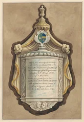 Grabdenkmal für Thomas Gilmoore und Frau Elizabeth Gilmoore aus der Kirche von Twickenham