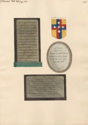 Denkmäler für Xpofer und Agnes Merick, George Charles Black und Sarah Horsnell, Elizabeth Ascough und George Merick