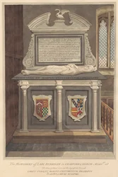 Grab von Lady Elizabeth Berkeley aus der Cranford Kirche