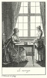 Haushaltsführung (Gravur)