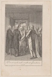 Abgeordnete der Gemeinde danken Sembach, dass er bleiben will, Blatt 7 der Folge „Der Ruf in die Stadt“