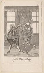 Ahnenstolzer, Blatt 9 der Folge „Der Totentanz“