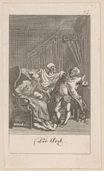 Arzt, Blatt 12 der Folge „Der Totentanz“