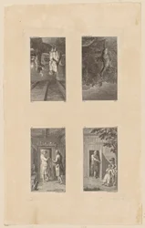 Blatt 5-8 zu Pestalozzis Lienhard und Gertrud