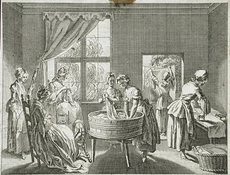 Illustration zu Basedows „Elementarwerk“