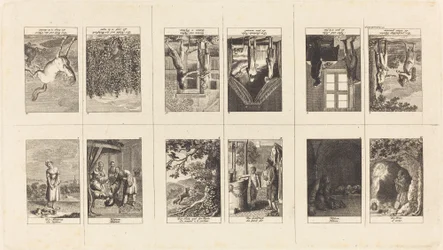 Illustrationen zu Fabeln und Geschichten von Gellert, Gleim, Hagedorn, Lichtwer und Pfeffel
