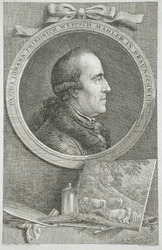 Porträt von Pascha Johann Friedeich Weitsch Mahler in Braunschweig