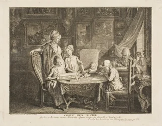 Der Künstler und seine Familie