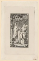 Titelkupfer zu Jean-Jacques Rousseaus „Héloïse“