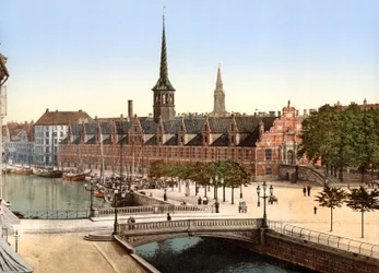 Die alte Börse, Kopenhagen, 1890-1900