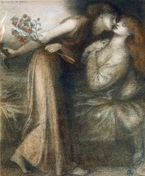 Dantes Traum am Tag des Todes von Beatrice